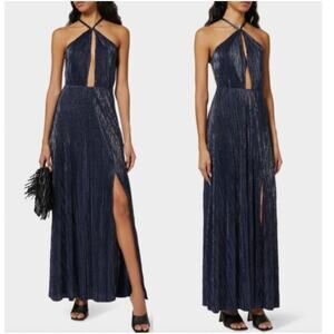 Maje Navy Blue Maxi Dress